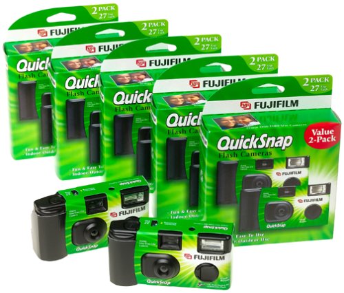 Fujifilm - Quicksnap Flash 400 Twin Pack