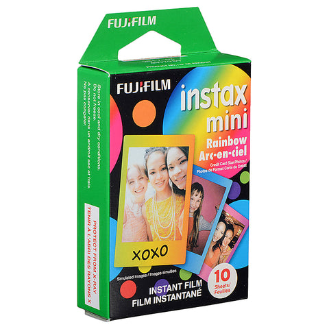 Fujifilm - Instax Mini Rainbow Film (10 Pictures)